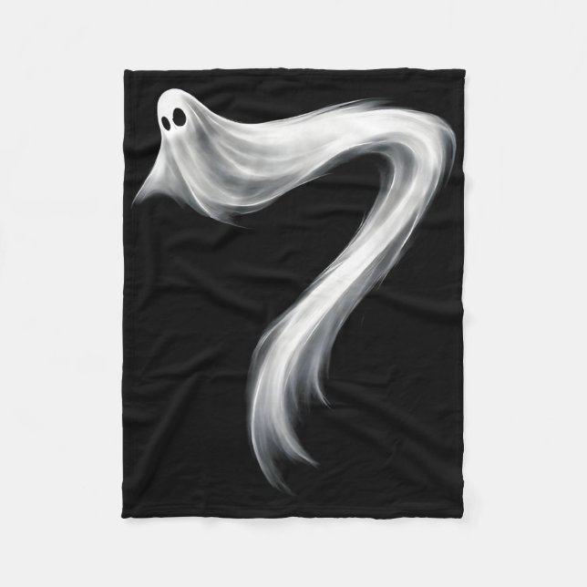 Sju Ghost Roligt Six Seven 67 Halloween Meme  Fleecefilt (Framsidan)