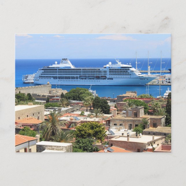 Sju havsmariner på Rhodes Vykort (Framsida)