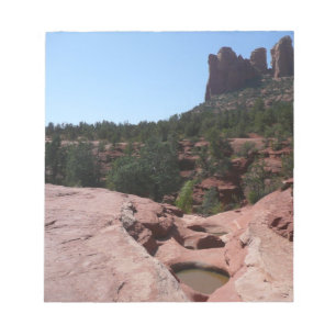 Sju Helig i Bassäng i Sedona Arizona Anteckningsblock