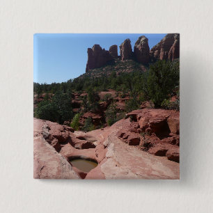 Sju Helig i Bassäng i Sedona Arizona Knapp