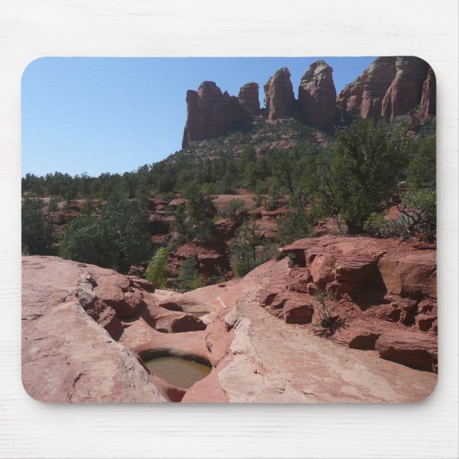 Sju Helig i Bassäng i Sedona Arizona Musmatta (Framsidan)