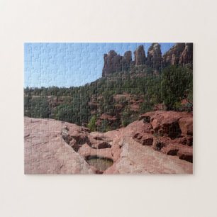 Sju Helig i Bassäng i Sedona Arizona Pussel