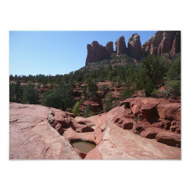 Sju heliga pooler i Sedona Arizona Fototryck (Framsidan)
