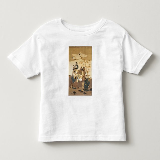 Sju kloka manar i bambuskogen t shirt (Framsida)