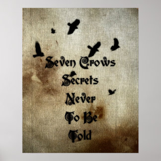 Sju Kråkor Poster