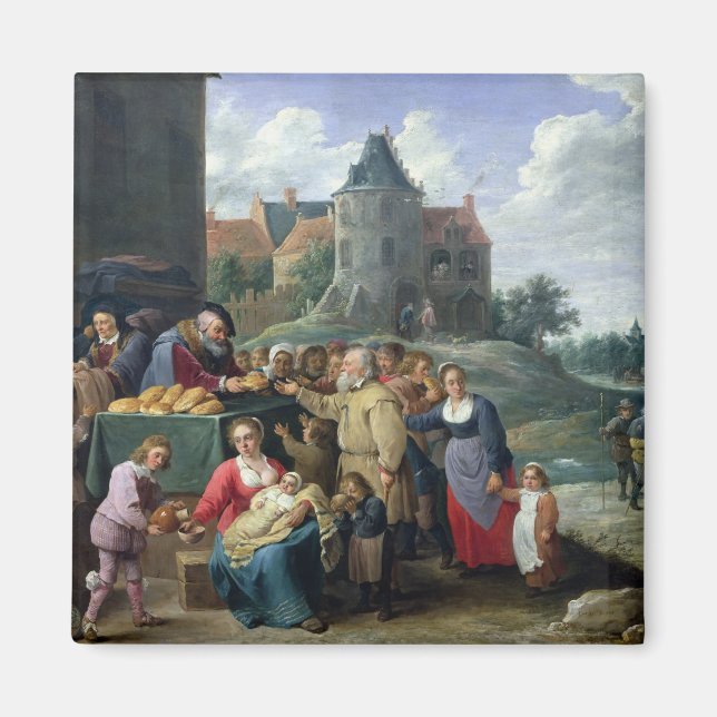 Sju Mercy-akterna Magnet (Framsidan)