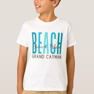 Sju Mile Beach Grand Cayman (Ocean) T Shirt