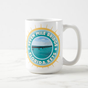 Sju Mile överbryggar Florida nycklar Kaffemugg