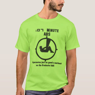 Sju minimala Abs Tee