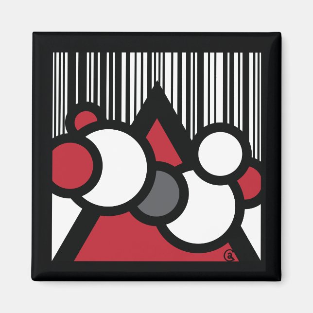 Sju Nationer Armé Magnet (Framsidan)