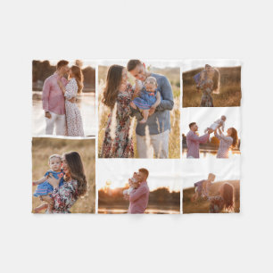 Sju Personligers foto Blanket Fleecefilt