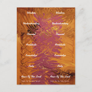 Sju presenter - BOOKMARK Vykort