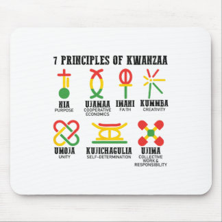 Sju principer för Kwanzaa proud African American Musmatta