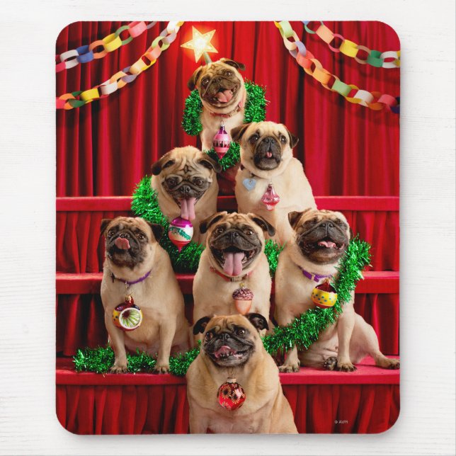 Sju Pugs-a-Posing Musmatta (Framsidan)