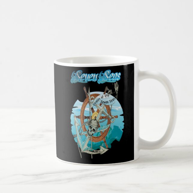 Sju Rustic-havet Kaffemugg (Höger)