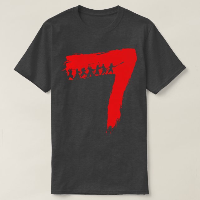 Sju Samurai 1 T Shirt (Design framsida)