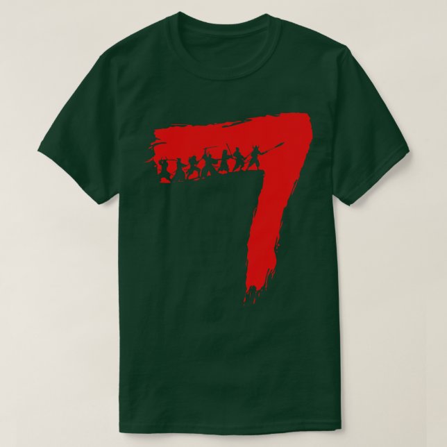 Sju Samurai 1 T Shirt (Design framsida)