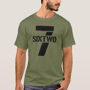 Sju sex två Gun Caliber 7,62 mm kula Gun 7,62 T Shirt