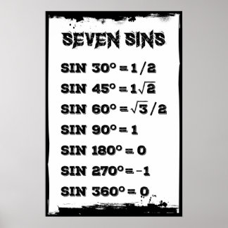 Sju Sins Poster