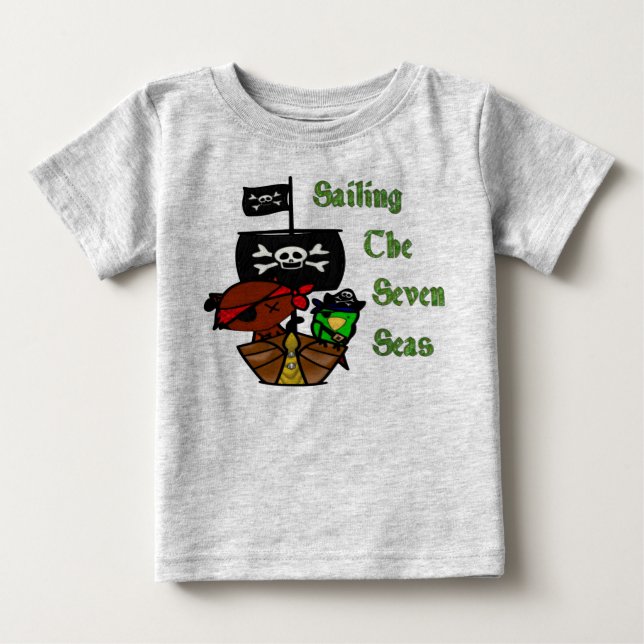 Sju sjöar Pirat Tröja (Framsida)