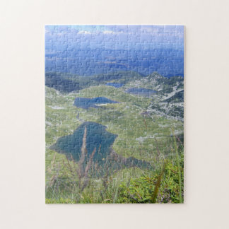 Sju Sjöar Rila Mountain Nature View Bulgarien Pussel