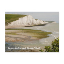 Sju skärmsterminaler och Beachy Head Postcard