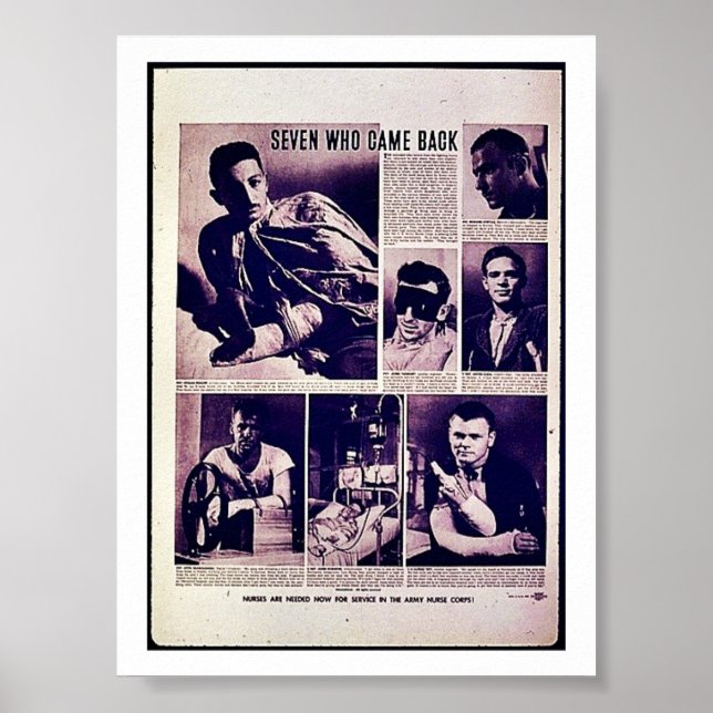 Sju som kom tillbaka poster (Framsidan)