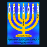Sju sprit av Messiah Poster<br><div class="desc">Och där kommer komen ut ur Jesse och ett Gren kommer att växa ut ur sina rötter: och Herren kommer att vila på honom,  klokhetens och förståelsens anda,  advokatens och maktens anda,  kunskapens anda och herren. Isaiah 11:1-2</div>