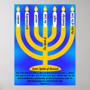 Sju sprit av Messiah Poster