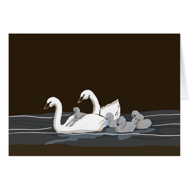 sju-svanar OBS kort (Framsidan Horizontal)