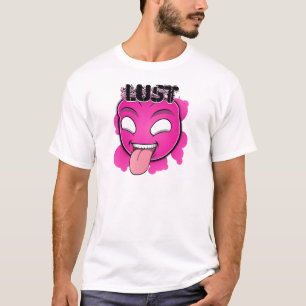 Sju syndar ansikten - lusta t shirt
