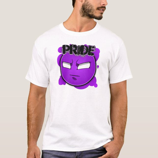 Sju syndar ansikten - pride t-shirt (Framsida)