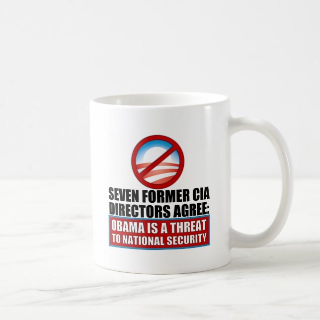 Sju tidigare CIA-direktörer Kaffemugg (Höger)