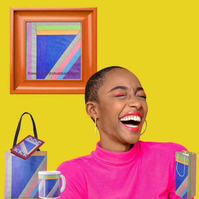 Sju Tygkasse (Get the full “Seven” collection at: https://bit.ly/SmartArtZazzle)