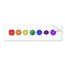 Sju Vågrät Chakras