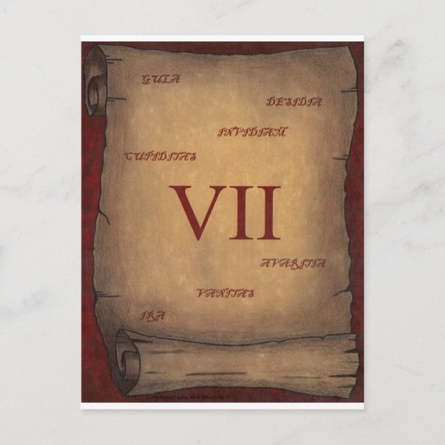 Sju Vykort (Framsida)