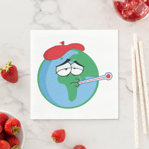 Sjuck Planet Pappersservett