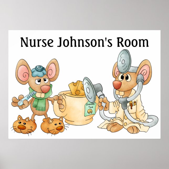 Sjuk/Doktor Poster - SRF (Framsidan)