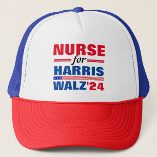 Sjuk för Harris Walz Red Blue Keps