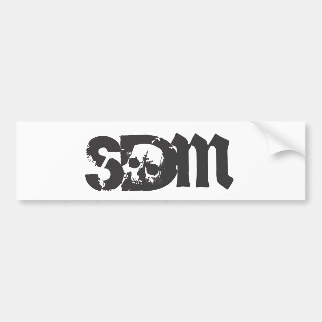 Sjuk handelsresandebildekal bildekal (Framsidan)