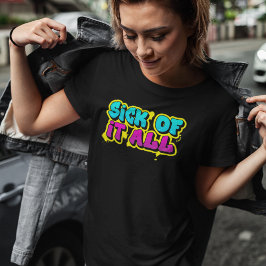 Sjuk hela Urban Graffiti T Shirt