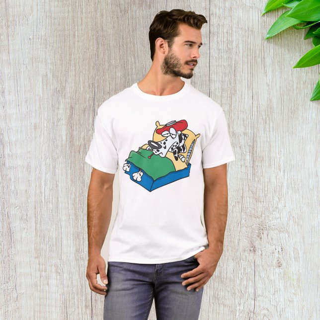 Sjuk Hund i bänk T Shirt (Skapare uppladdad)