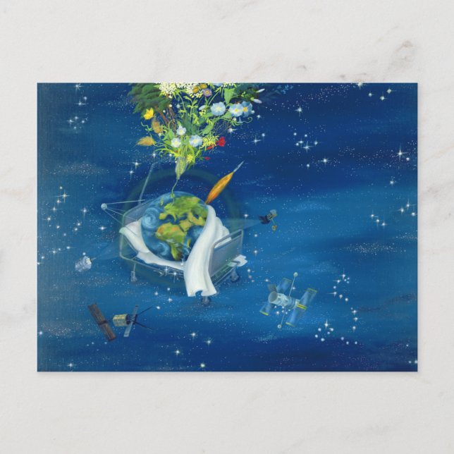 Sjuk jord 2008 vykort (Framsida)