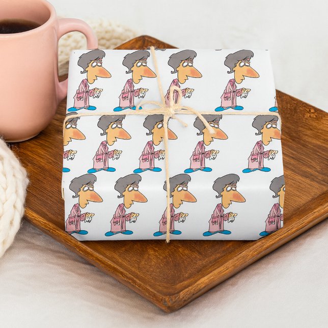 Sjuk kvinna presentpapper (Skapare uppladdad)