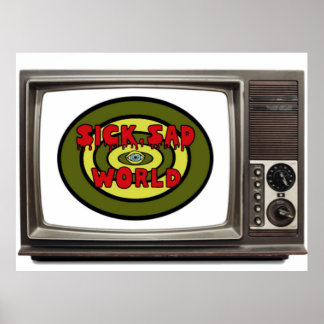 Sjuk Ledsen World Daria Poster