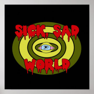 Sjuk Ledsen World Poster