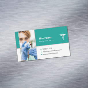 Sjuk Medicinsk Professionell Magnetiska Visitkort
