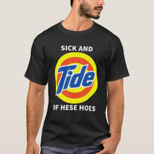 Sjuk och ände på dessa hål t shirt