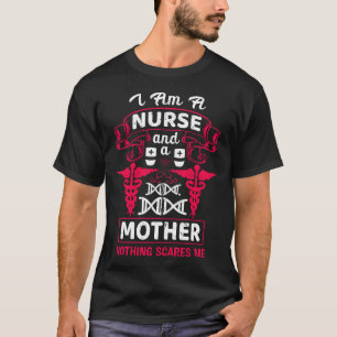Sjuk och Mor Skrämmer ingenting mig. T Shirt
