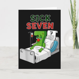 Sjuk Seven 67 Kostym Kul 6 7 Meme Ordlek Design Kort